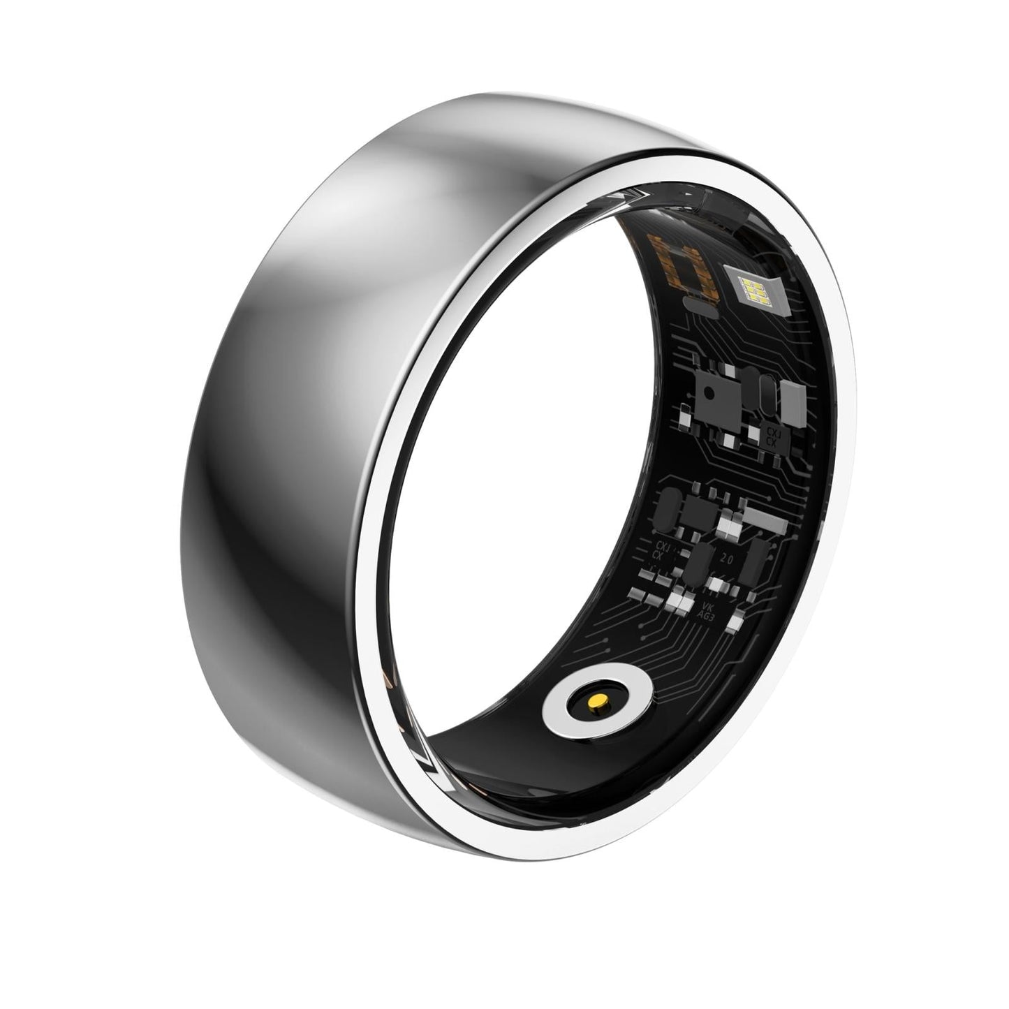 Smart Ring For Health Monitoring And Family Care Size 22 Gold