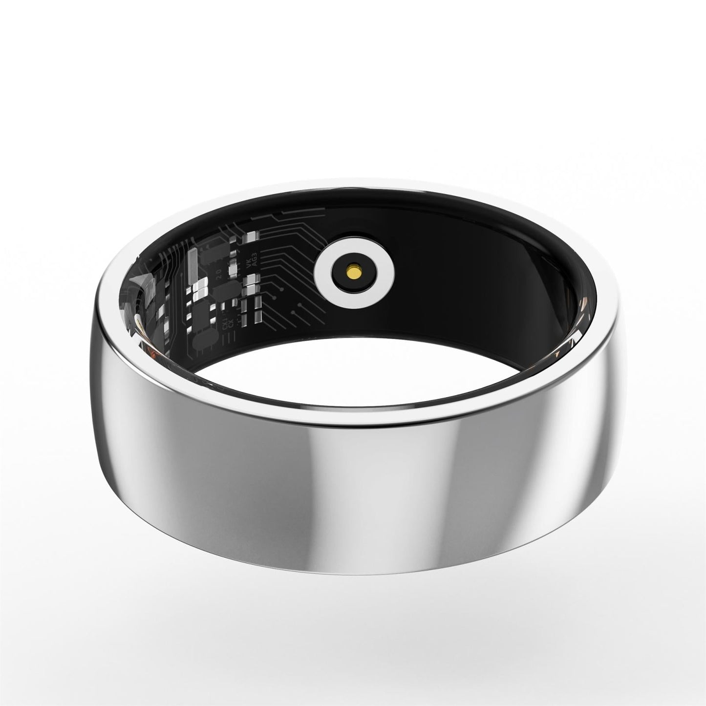 Smart Ring For Health Monitoring And Family Care Size 22 Gold