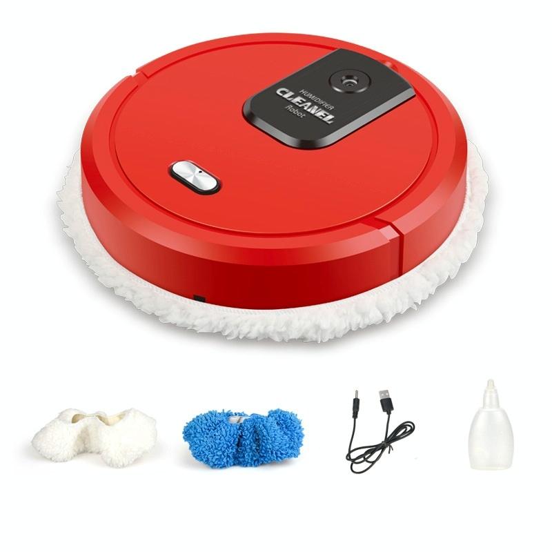 Smart Mopping Robot With Humidifier & Aroma Diffuser White
