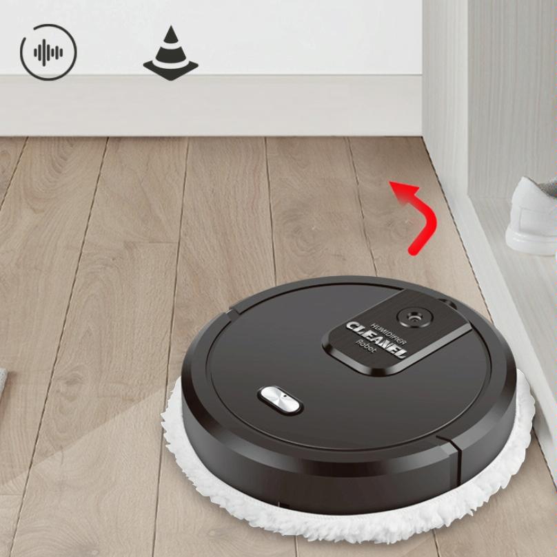 Smart Mopping Robot With Humidifier & Aroma Diffuser White