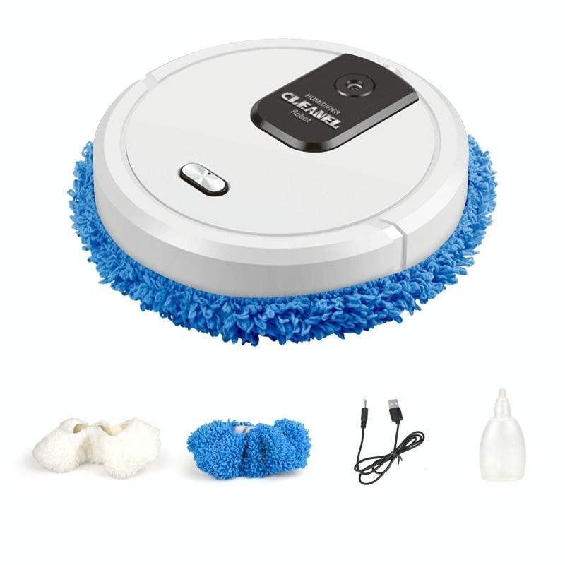 Smart Mopping Robot With Humidifier & Aroma Diffuser White