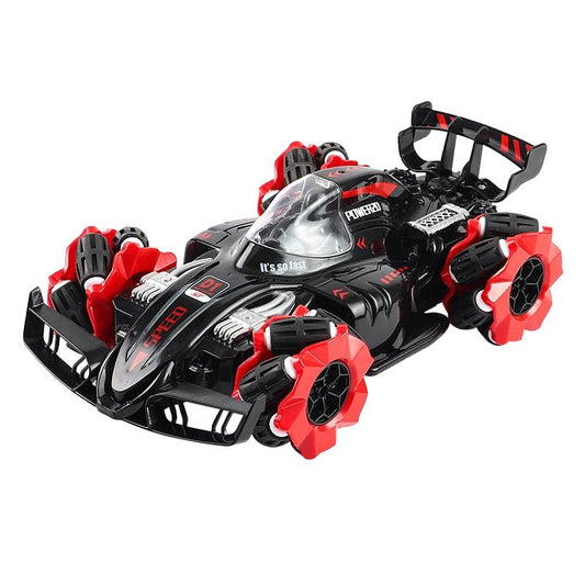 4Wd Horizontal Spray Rc Car 2.4G Remote Control F1 Red