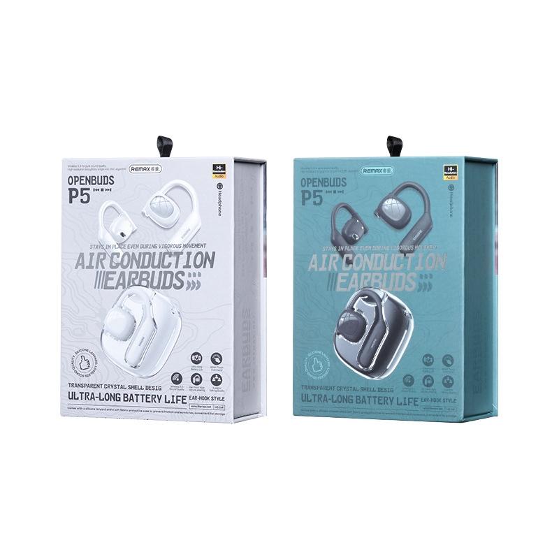 Crystal Air Conduction Bluetooth Earphones Openbuds Ows Navy