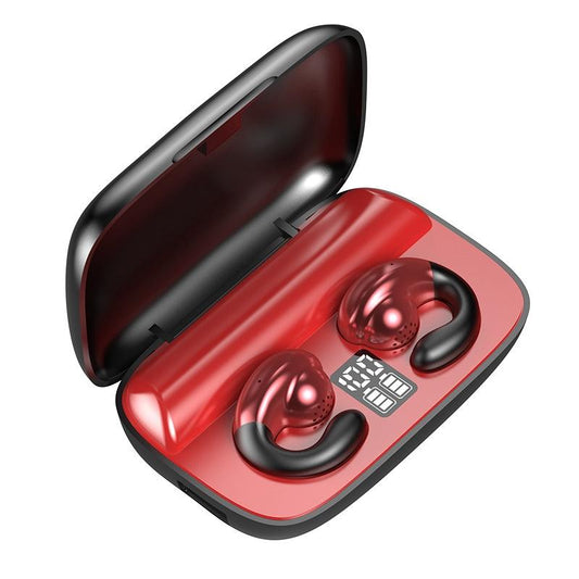 S19 Wireless Ear Clip Noise Reduction Bluetooth Bone Conduction Delay Earphones