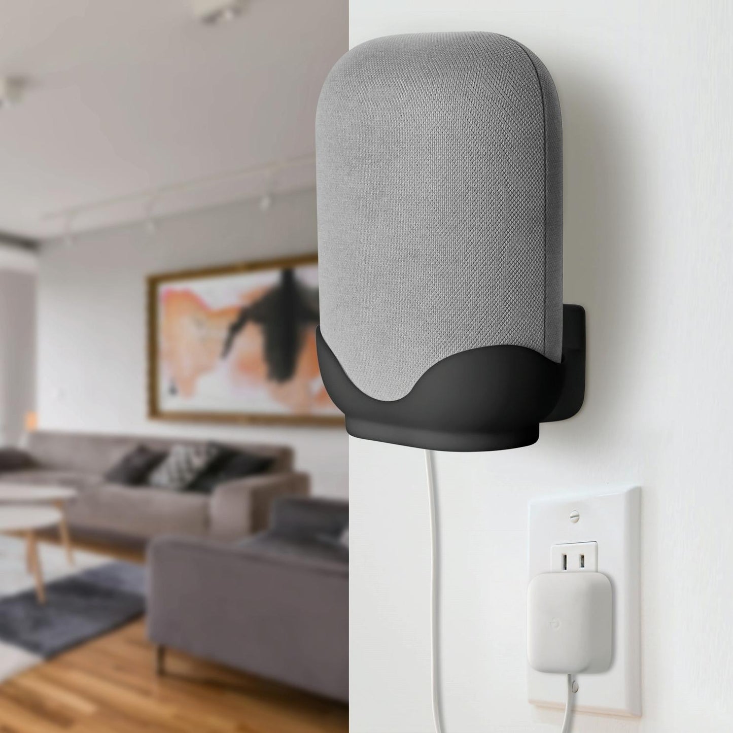 Desktop Wall Bracket For Google Nest Audio Jg02 Black