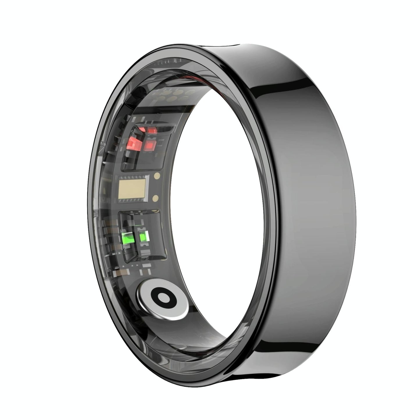 Smart Ring With Heart Rate Blood Oxygen Sleep Monitoring & Sports Modes Size 10 Gold