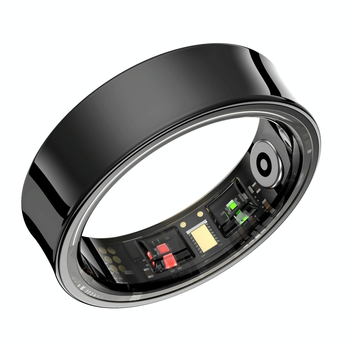 Smart Ring With Heart Rate Blood Oxygen Sleep Monitoring & Sports Modes Size 10 Gold