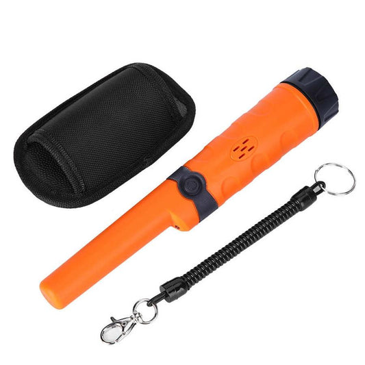 Waterproof Metal Detector With Adjustable Sensitivity_Orange