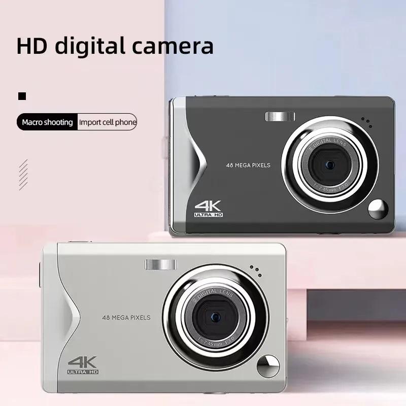 3.0 Inch Autofocus 4K Hd Digital Camera With Screen_White