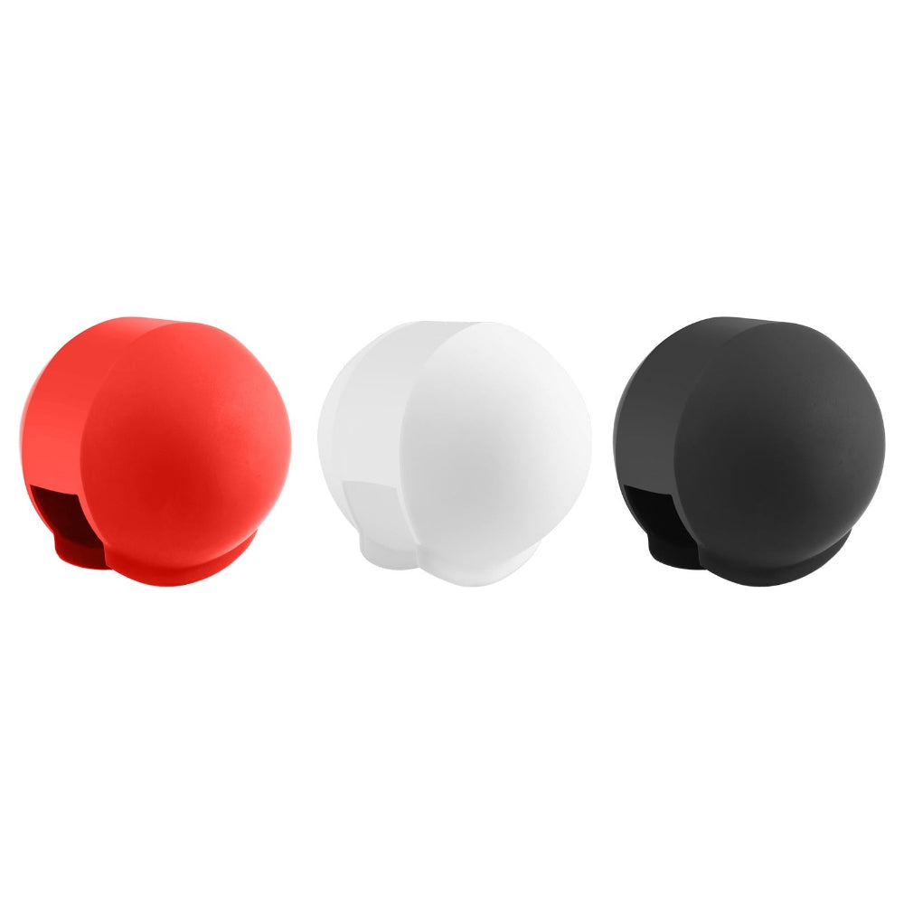 Silicone Dive Case Lens Guard For Insta360 X3 / X4 Invisible And Protective_Black