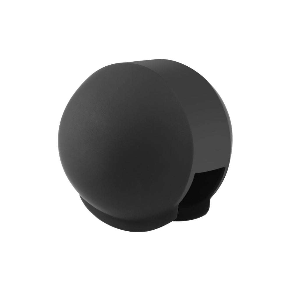 Silicone Dive Case Lens Guard For Insta360 X3 / X4 Invisible And Protective_Black