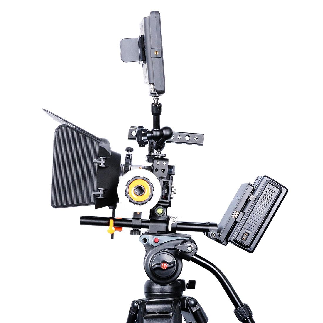 Sony A6000 A6300 A6400 A6500 Camera Cage Stabilizer Handle Black Audio Video