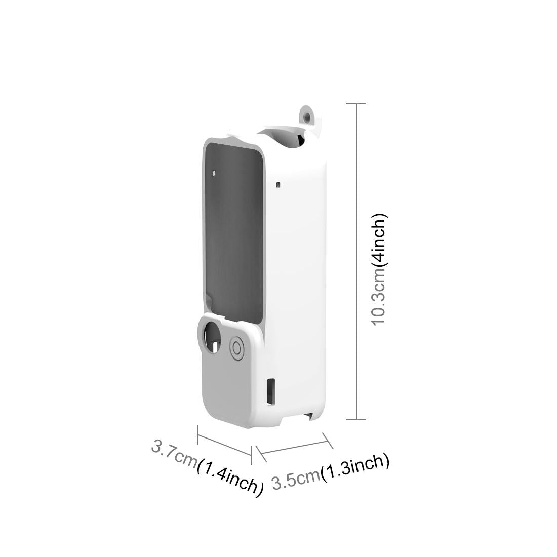 3 In 1 Silicone Case Set For Dji Pocket 3_Black