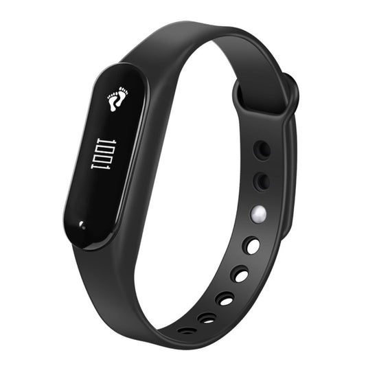 Bluetooth Smart Bracelet With Heart Rate Monitor And Sleep Tracker Black