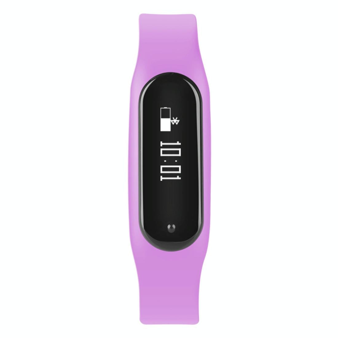 Bluetooth Smart Bracelet With Heart Rate Monitor And Sleep Tracker Black