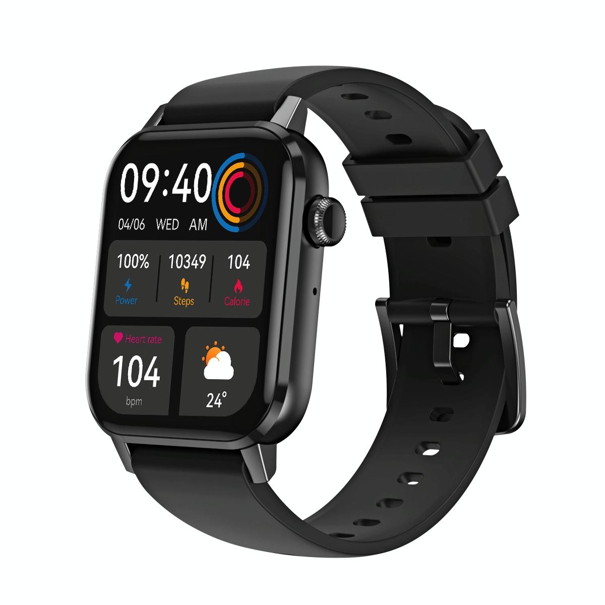 1.69 Inch Multifunctional Heart Rate Smart Watch Pink