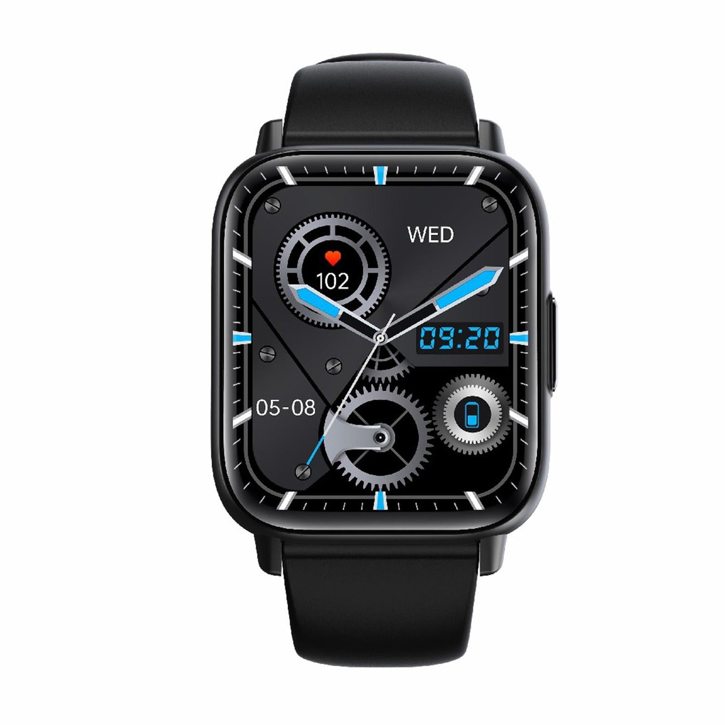 1.83 Inch Bt5.2 Smart Sport Watch With Bluetooth Call Sleep & Health Monitor White