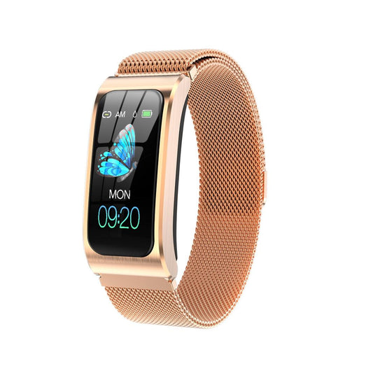Waterproof Smart Watch With Heart Rate And Sleep Monitoring Gold