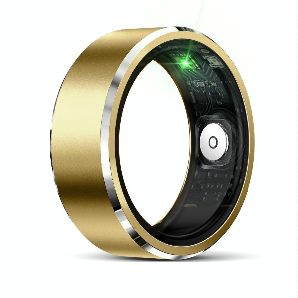 Smart Ring For Health Monitoring & Multiple Sports Modes Size 10 Pink