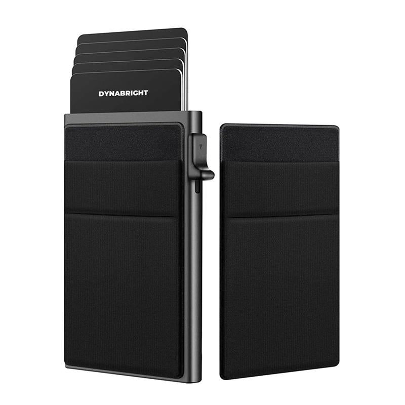 Rfid Blocking Slim Metal Wallet For Men Gold