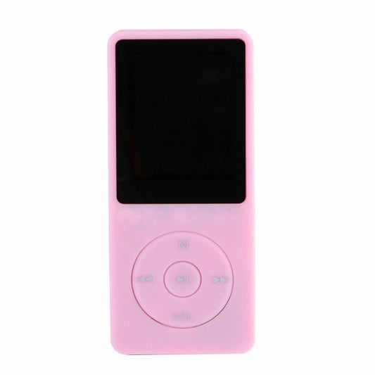8Gb Lcd Fm Radio Mp3 Mp4 Player Pink