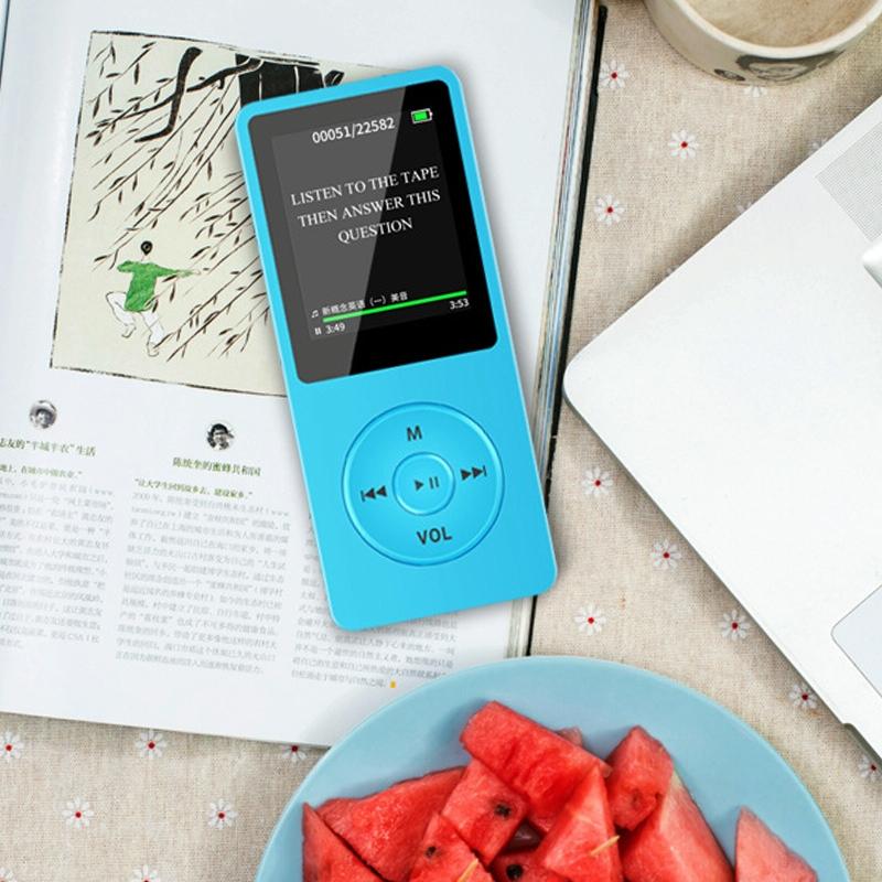 8Gb Lcd Fm Radio Mp3 Mp4 Player Pink
