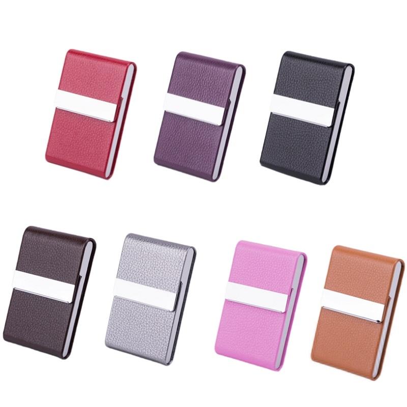 Business Card Case For Advertising Fits Most Cards Brown