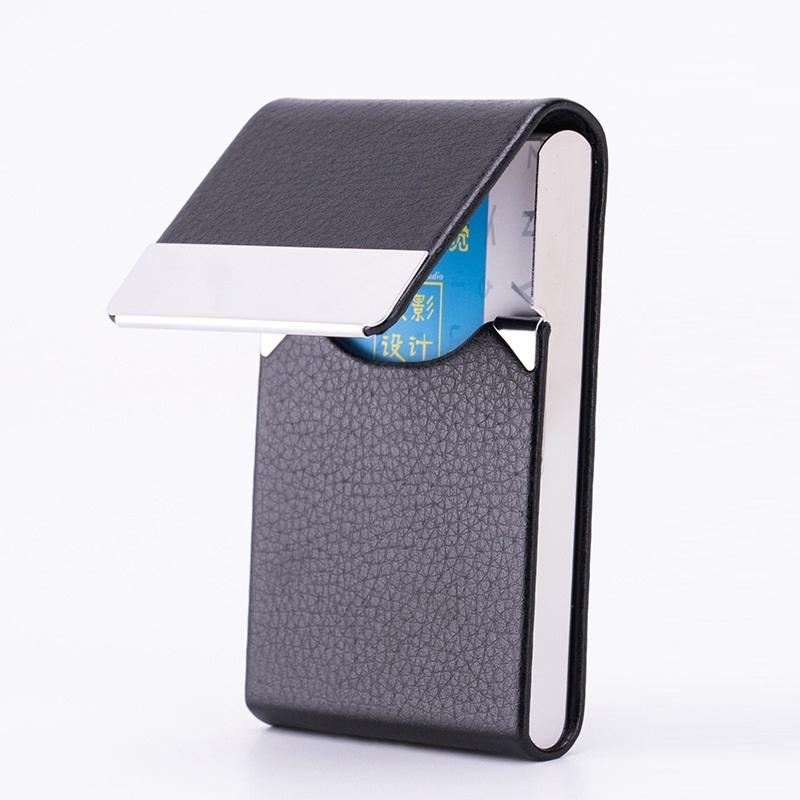 Business Card Case For Advertising Fits Most Cards Brown