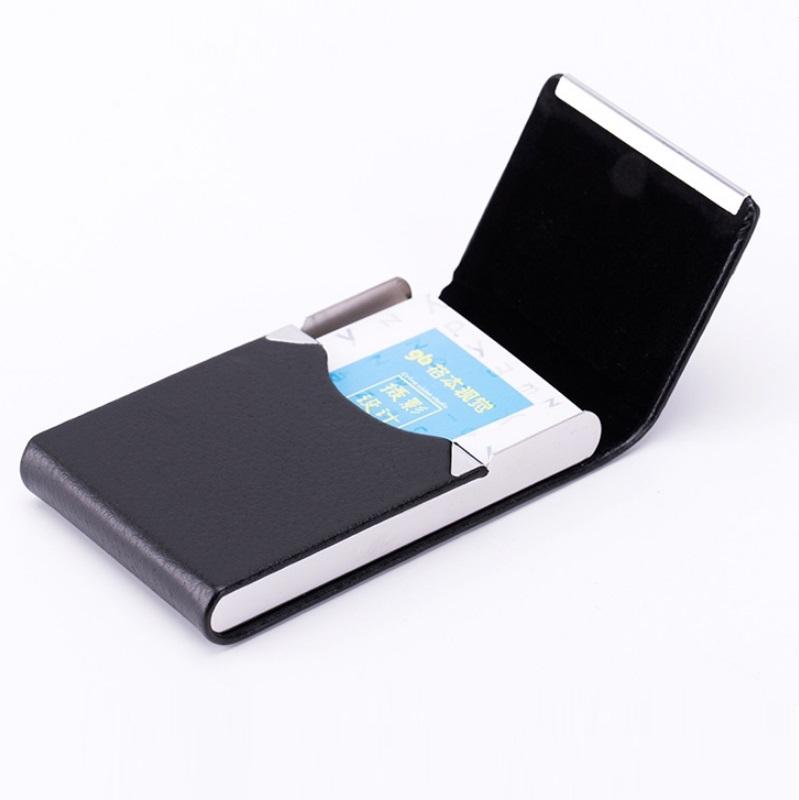 Business Card Case For Advertising Fits Most Cards Brown
