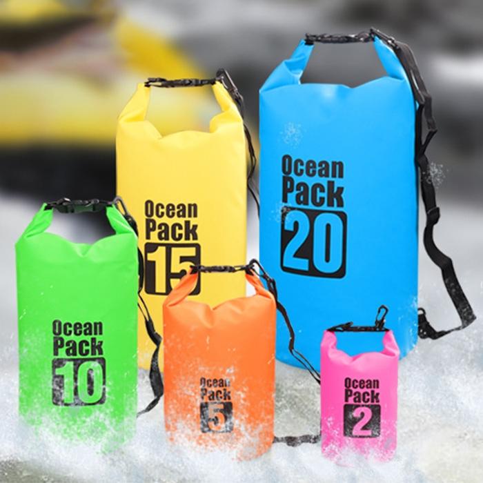 Waterproof Single Shoulder Bag 3L Capacity Pink
