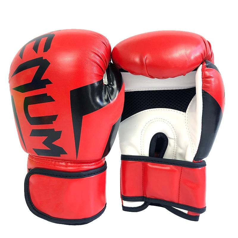 Professional Boxing Gloves For Adult Training 10Oz Muay Thai Fighting Fluorescent Yellow