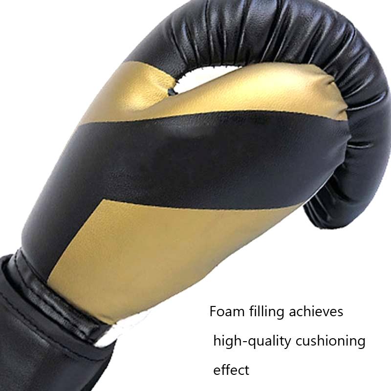 Professional Boxing Gloves For Adult Training 10Oz Muay Thai Fighting Fluorescent Yellow