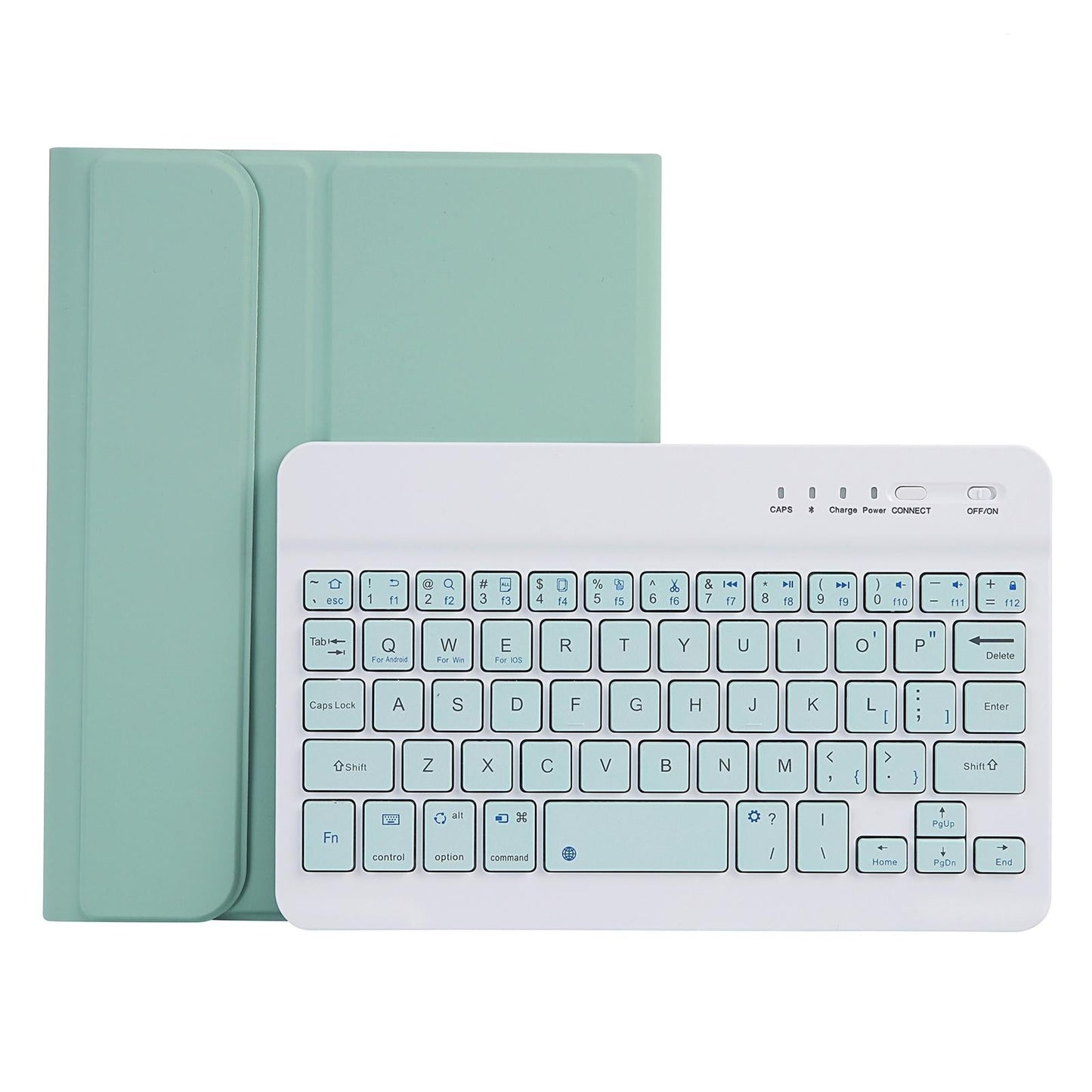 Ultra Thin Bluetooth Keyboard Tablet Case For Ipad Mini 6 With Stand And Pen Slot Candy Colour Pink