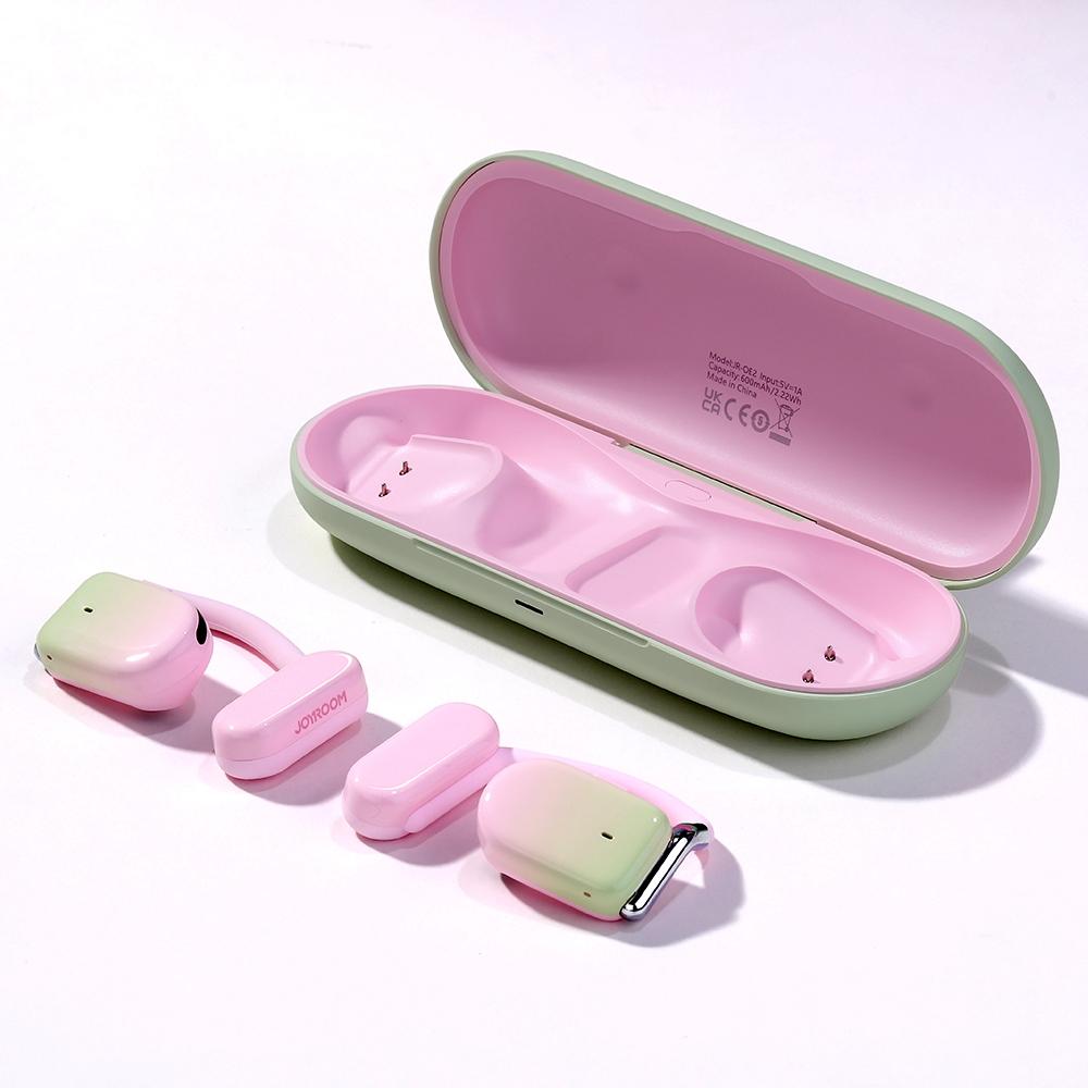 Waterproof True Wireless Noise Cancelling Bluetooth Earbuds Pink