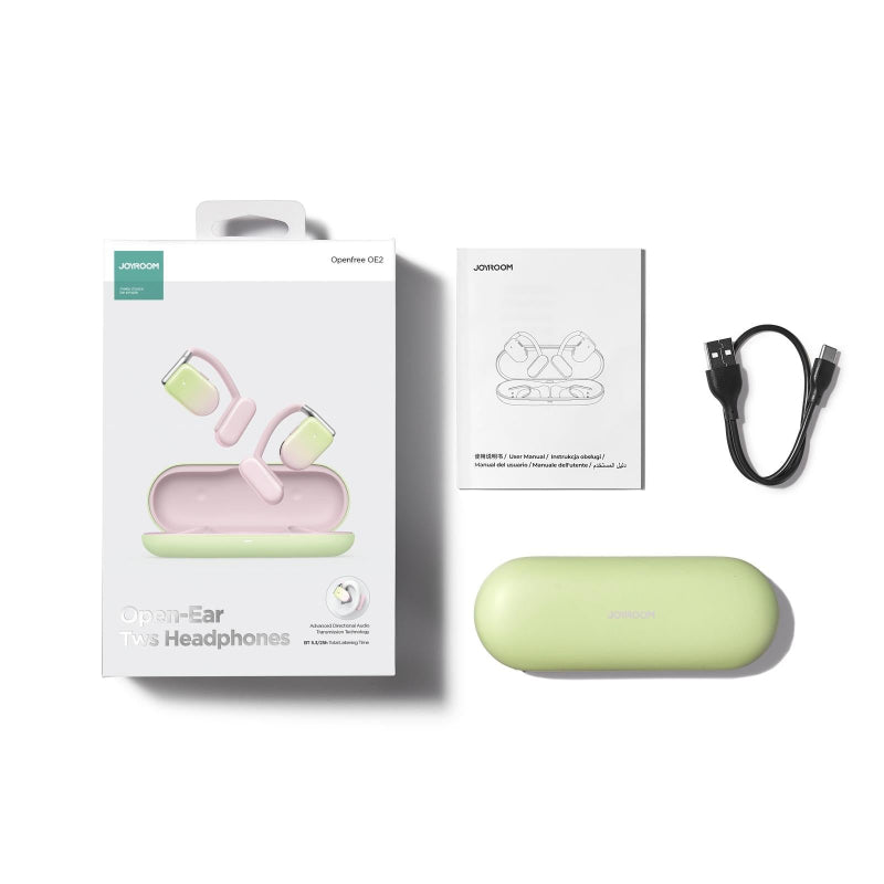 Waterproof True Wireless Noise Cancelling Bluetooth Earbuds Pink