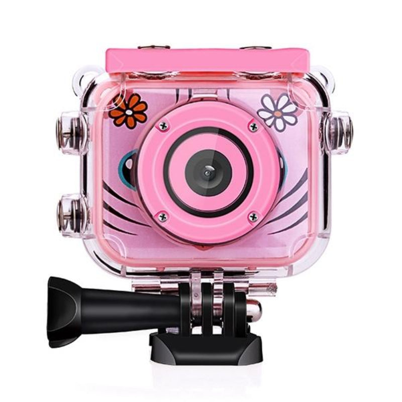 Waterproof 5.0Mp Kids' Digital Camera With 1.77 Screen G20_Pink