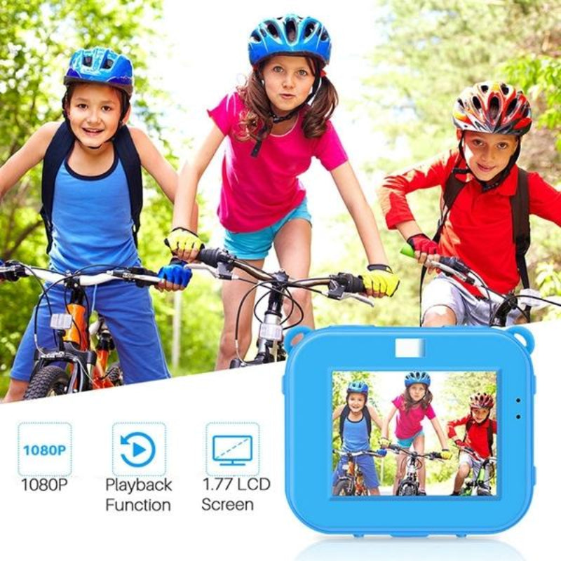 Waterproof 5.0Mp Kids' Digital Camera With 1.77 Screen G20_Pink