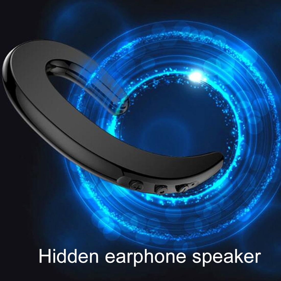 Bluetooth Bone Conduction Sports Earphones With Earhook V4.1 Rose Gold