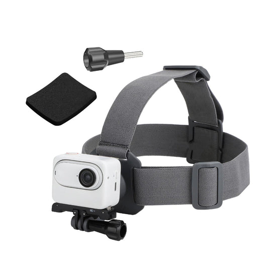 360 Degree Head Strap For Action Cameras_Grey