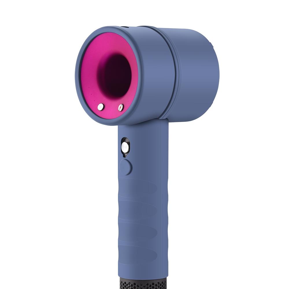 Shockproof Silicone Case For Dyson Hair Dryer Lavender Grey