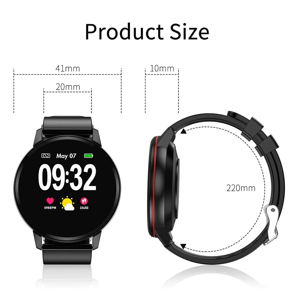 Waterproof Smart Bracelet With Colour Screen Call Heart Bp Sleep Oxygen Monitoring Gold