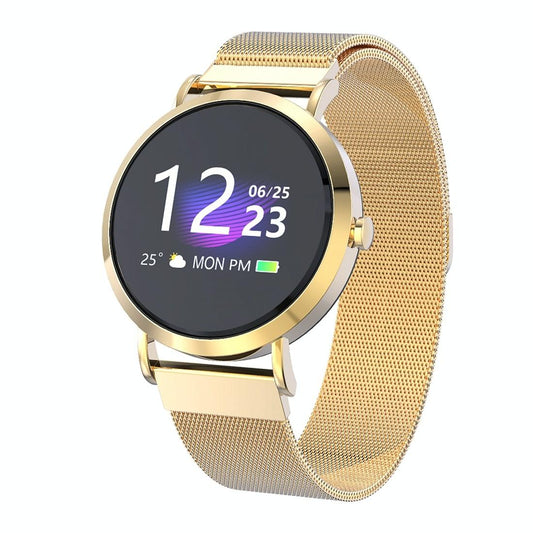 Smart Bracelet With Call Heart Bp Sleep And Oxygen Monitoring Gold