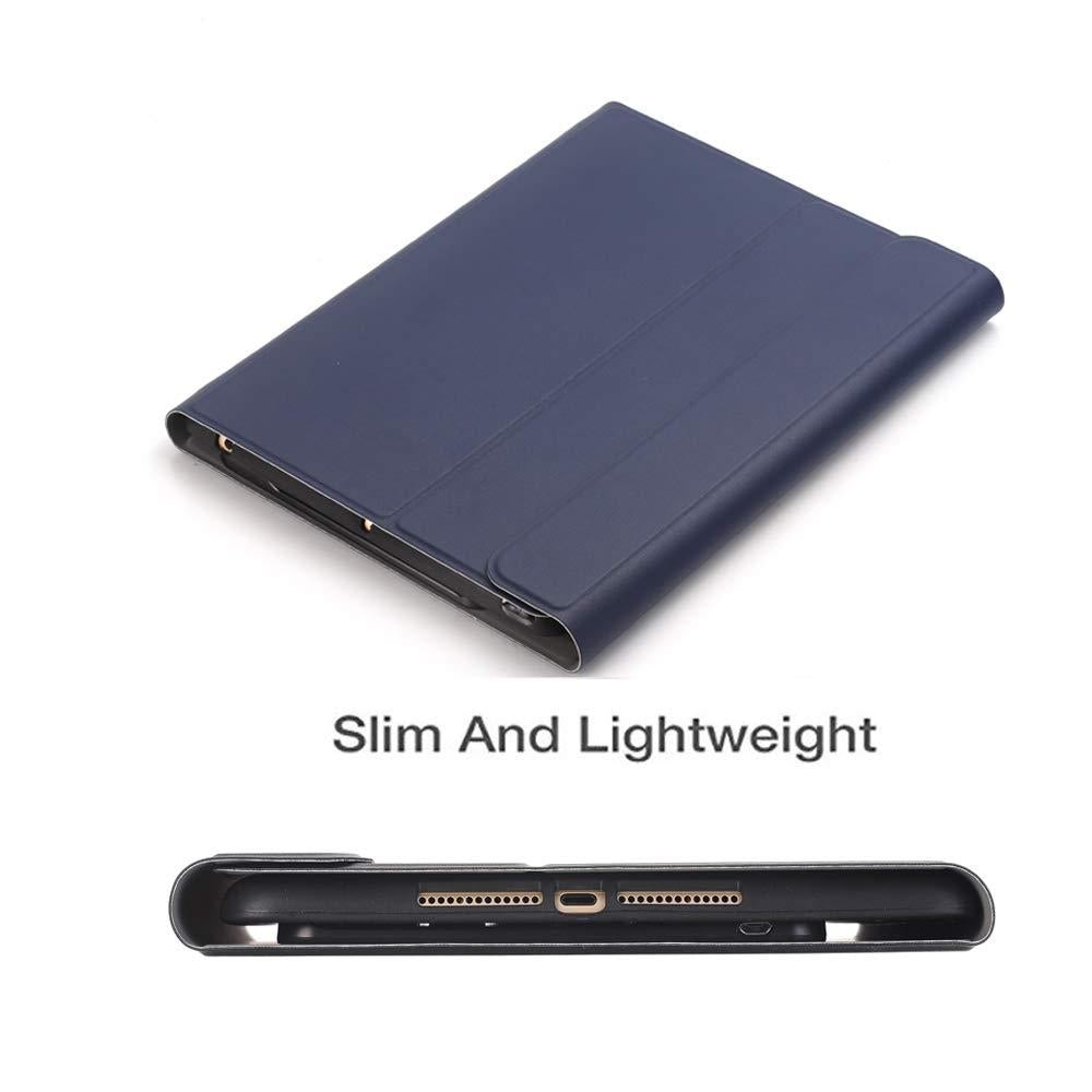 Bluetooth Keyboard & Leather Tablet Case For Ipad Pro / Air 9.7 With Detachable Design Pencil Holder