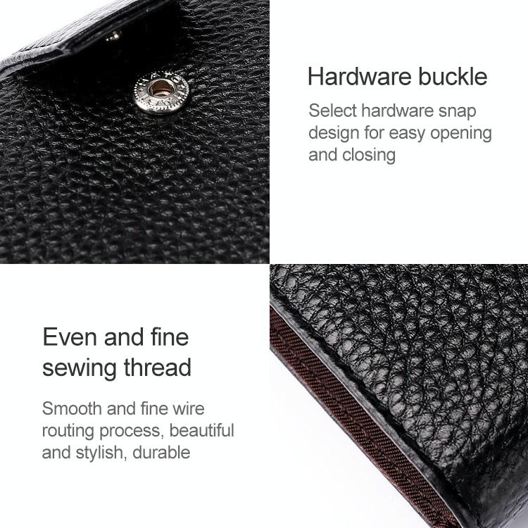 Women Vertical Cowhide Leather Rfid Wallet Purple