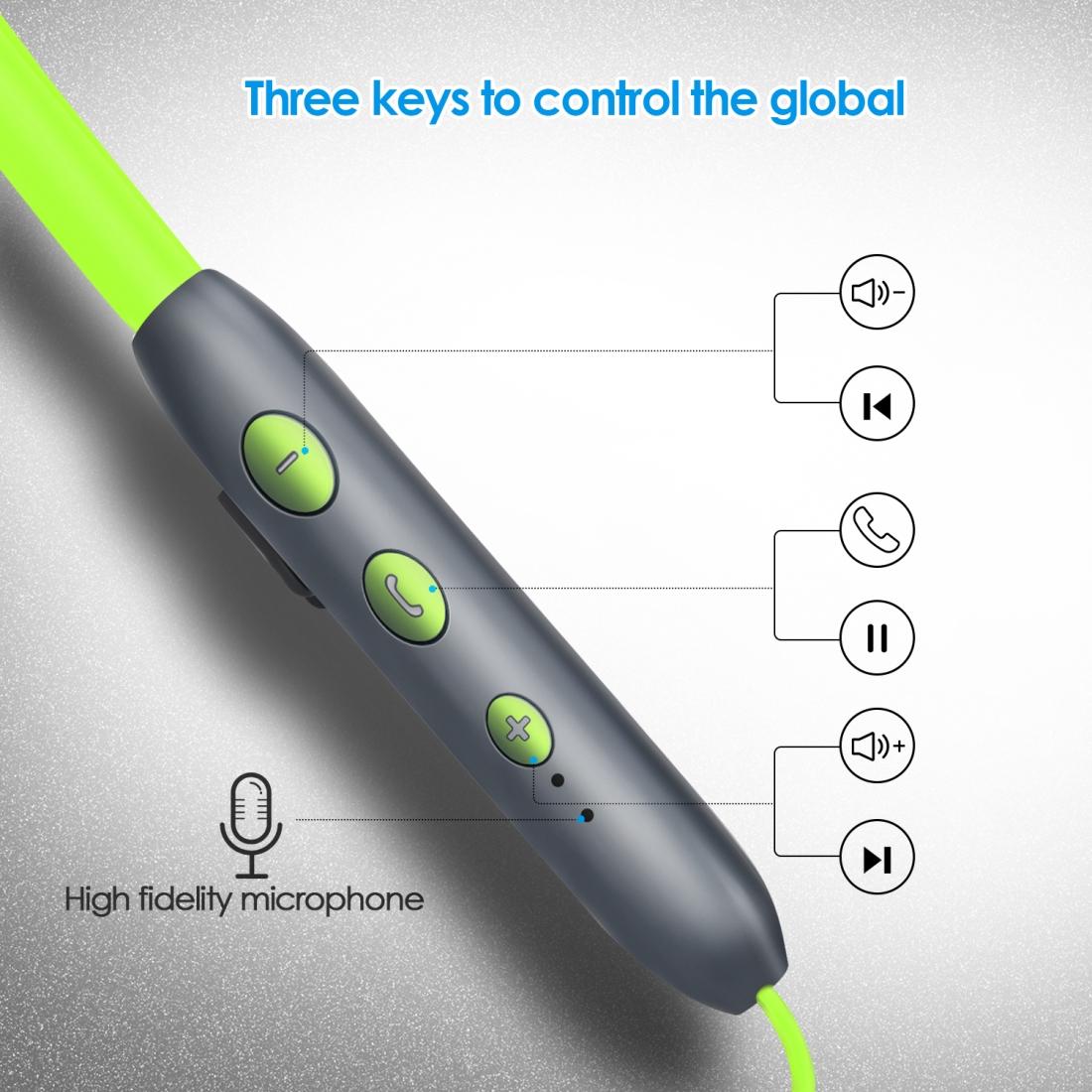 Wireless Bluetooth Earphones With High Fidelity Mic 5.0 Red