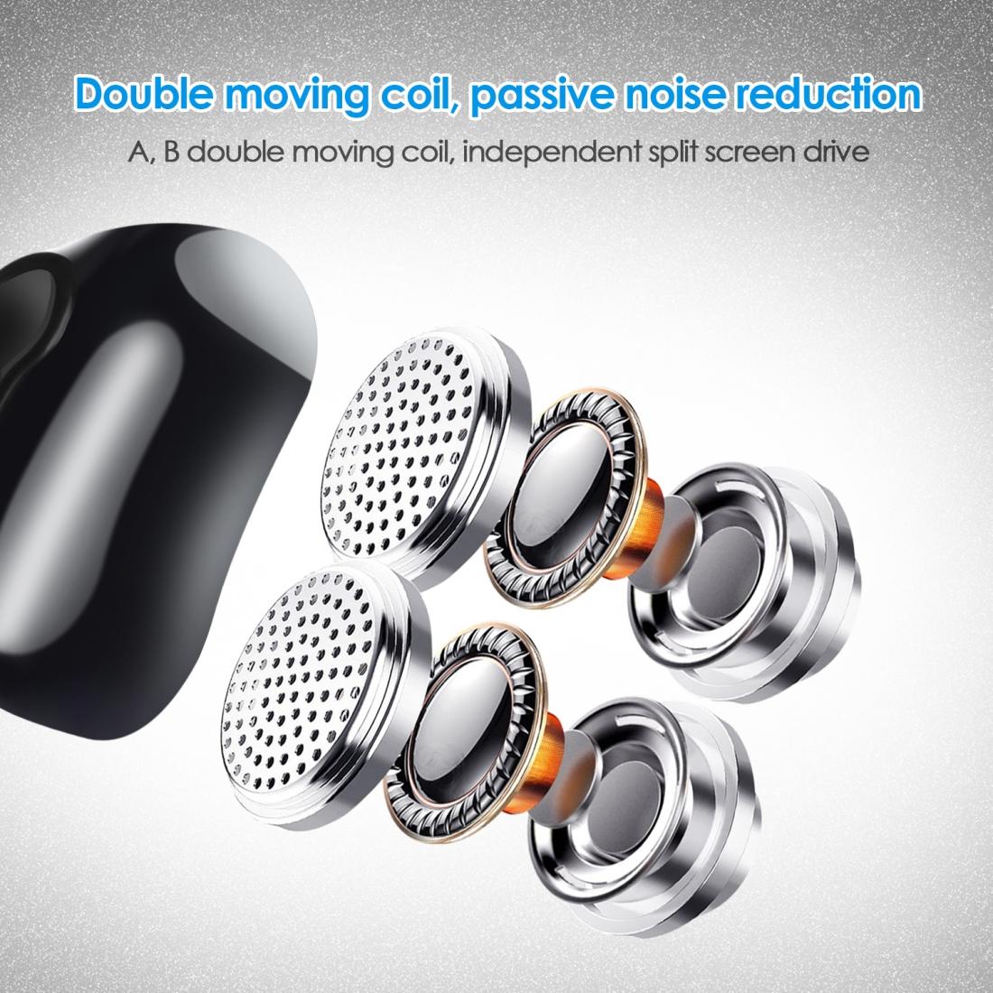 Wireless Bluetooth Earphones With High Fidelity Mic 5.0 Red