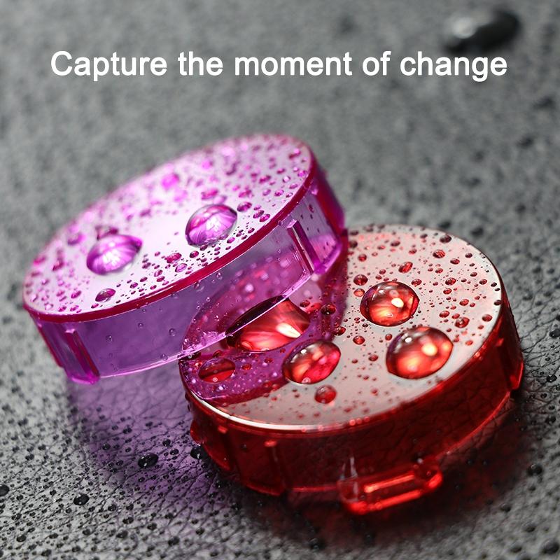 Round Lens Filter For Dji Action Camera Red