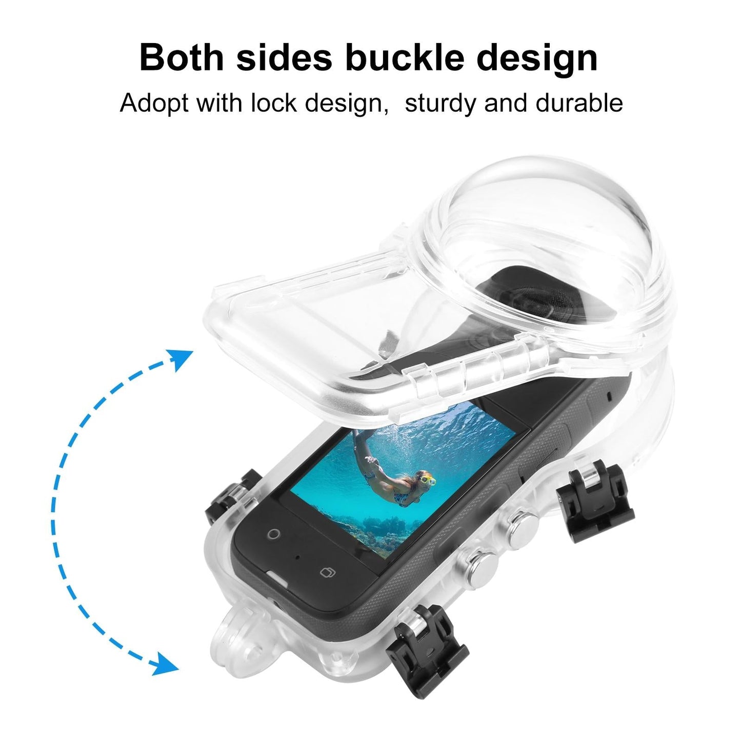 Waterproof Dive Case For Insta360 X3 50M Depth