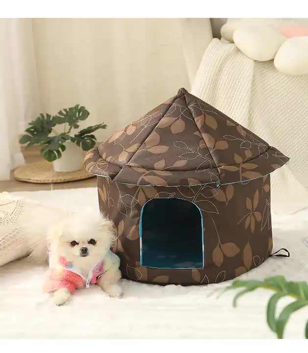 Outdoor Waterproof Cat House Insulated Weatherproof Warm Shelter For Cats Ideal Winter Protectionsize: M 40*41Cm