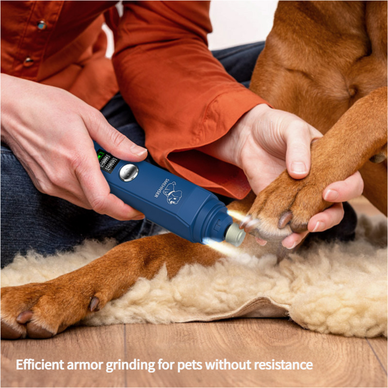 Elosung 3-Speed Dog Nail Grinder Quiet Safe Painless Trimming For All Pets